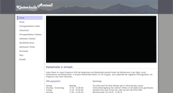 Desktop Screenshot of kletterhalle-amtzell.de